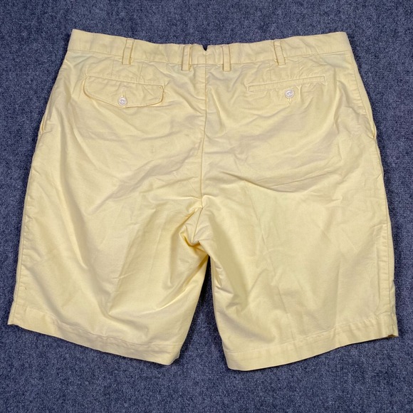 Polo Ralph Lauren Shorts Mens 40 Yellow Chino Classiccore Preppy Vintage - Picture 6 of 10